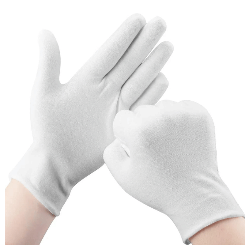 Cotton gloves