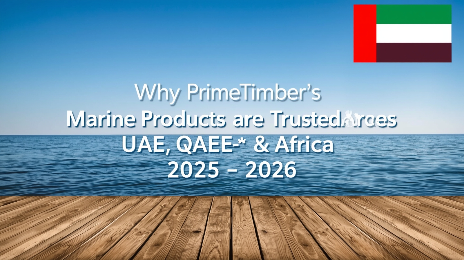 Why PrimeTimber’s Marine Products Are Trusted Across UAE, Qatar & Africa 2025-2026